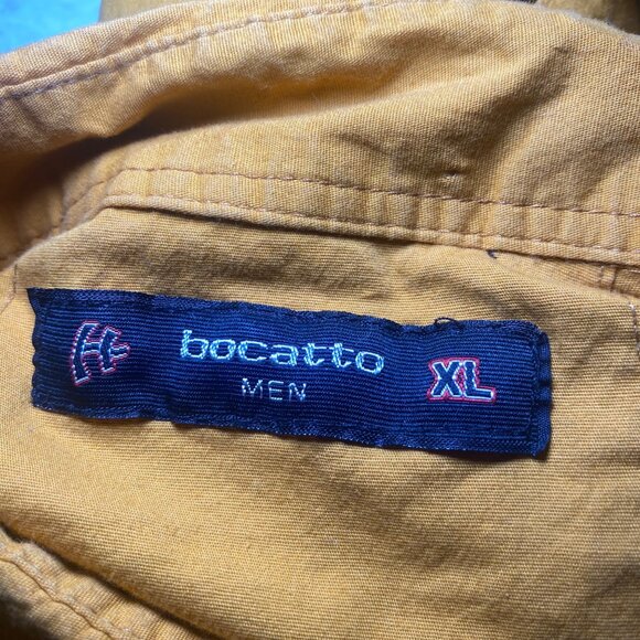 Ariat Mens Mustard Yellow Long Sleeve Button-Down Shirt Size XL Casual Wear - Picture 4 of 6